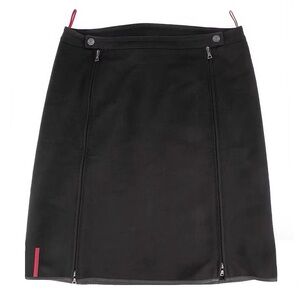 PRADA Vintage Dual Zip Skirt